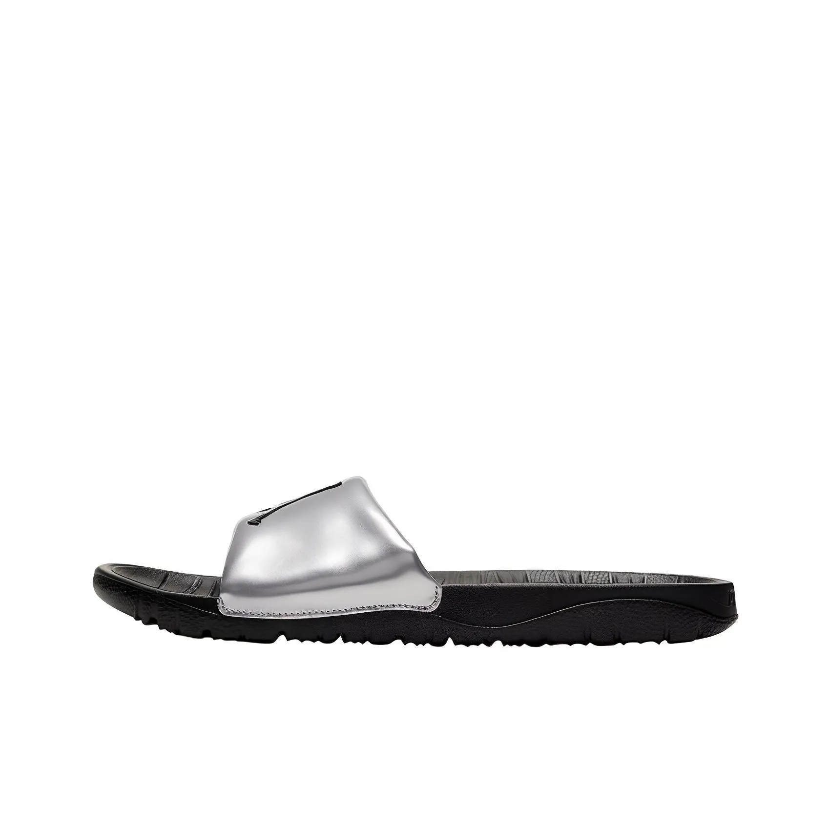 Air Jordan Break Slide 'Metallic Silver Black' GS