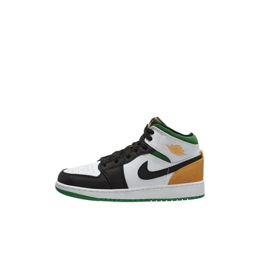 Jordan Air Jordan 1 Детские баскетбольные кроссовки MID Топ Pre School