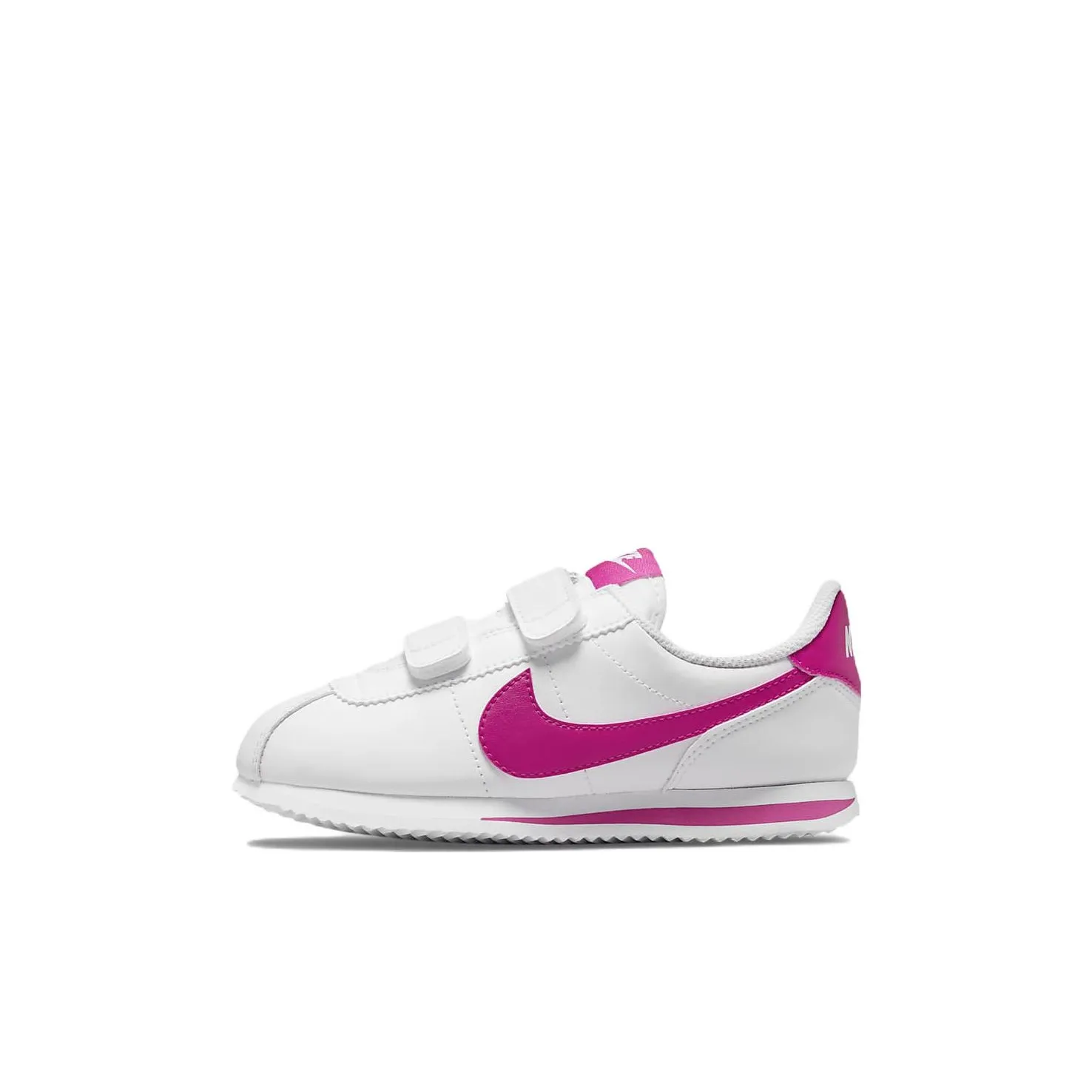 Nike Cortez Basic SL Амортизация Низкий Топ Детская Беговая Обувь Белый Красный Розовый Дети Возраст 3-7 Лет