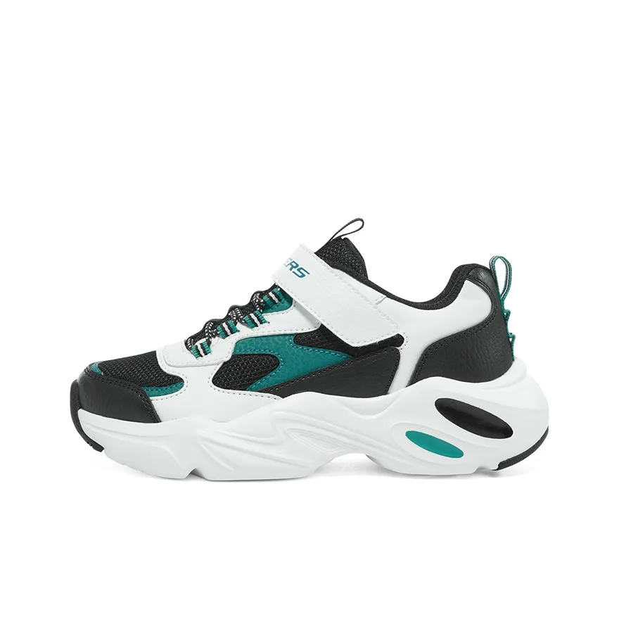 Skechers массивные кроссовки Белый Зеленый Подростки