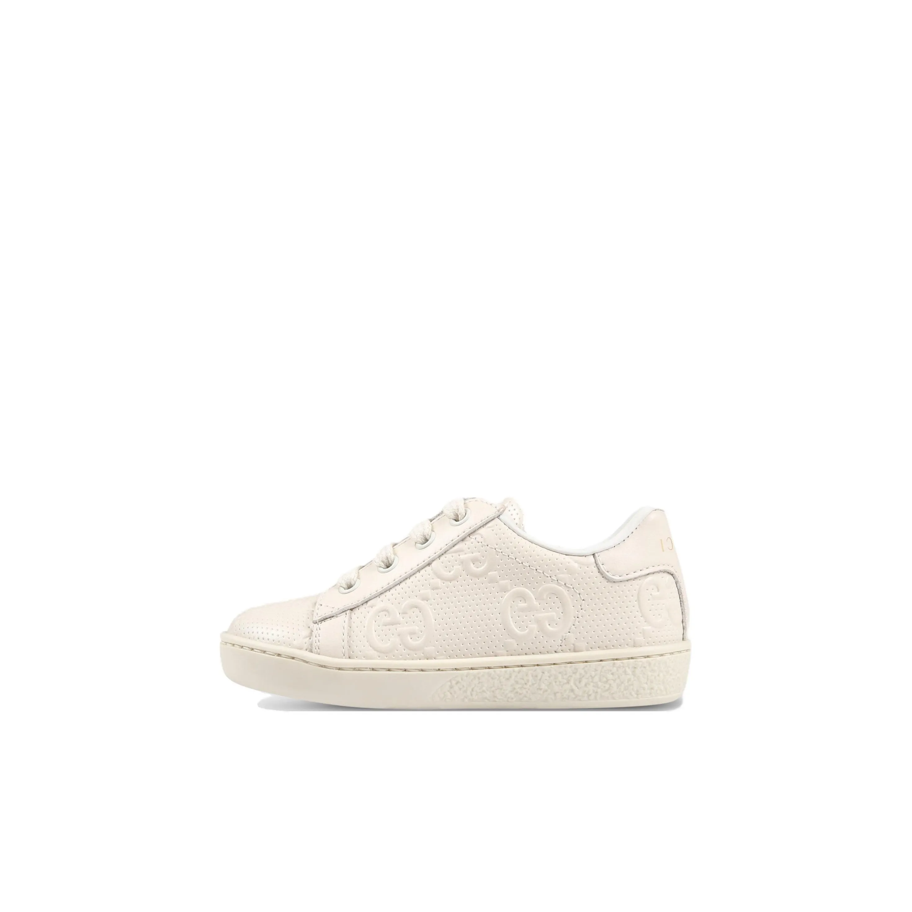 GUCCI Ace Low Топ Обувь для малышей Бежевый Infant And Toddler