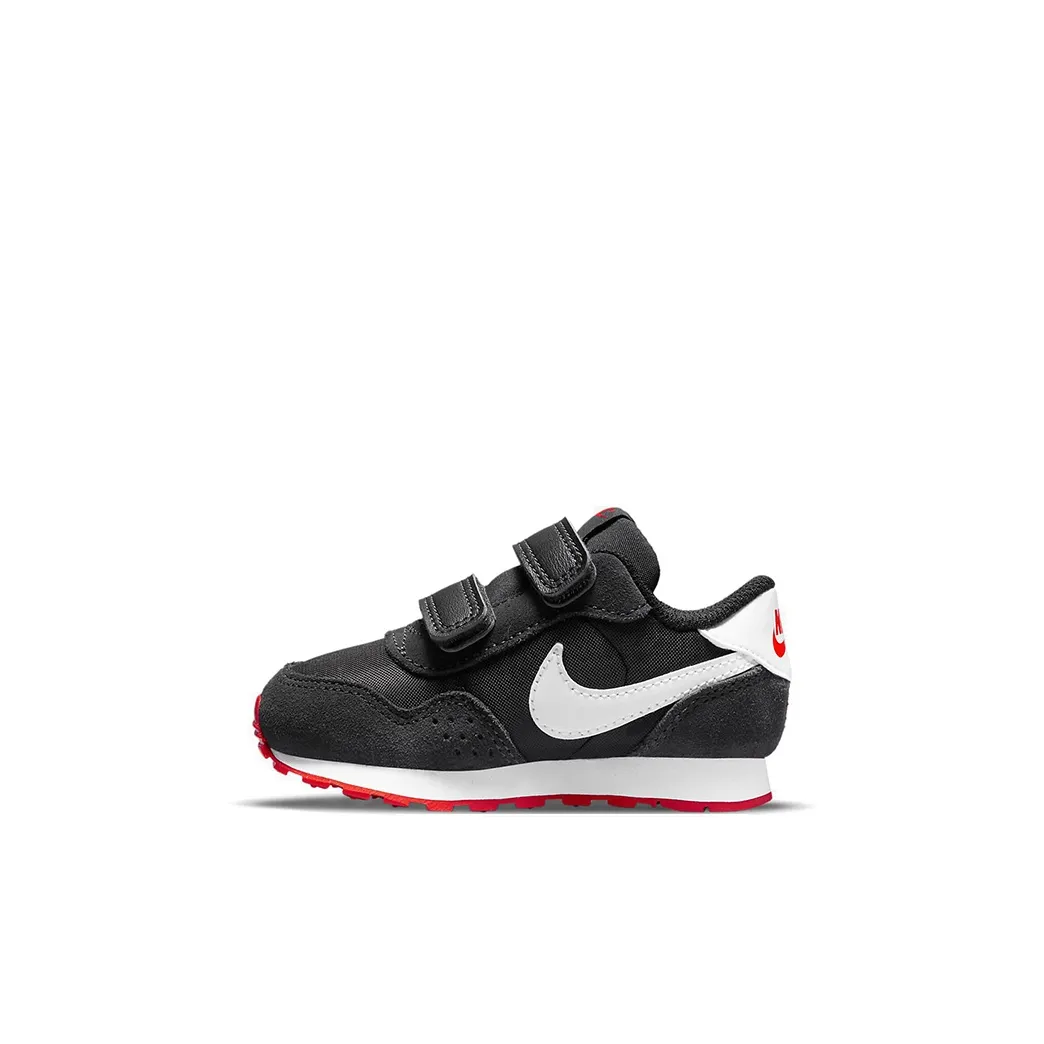 Nike MD Valiant Low Топ Обувь для малышей Черный Белый Красный Infant And Toddler
