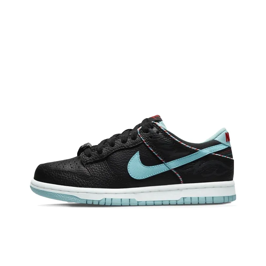 Nike Dunk Low SE Barber Shop Black GS