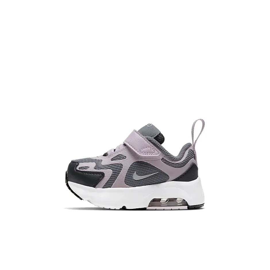 Nike Air Max 200 Low Top Running Shoes Black Pink Infant And Toddler