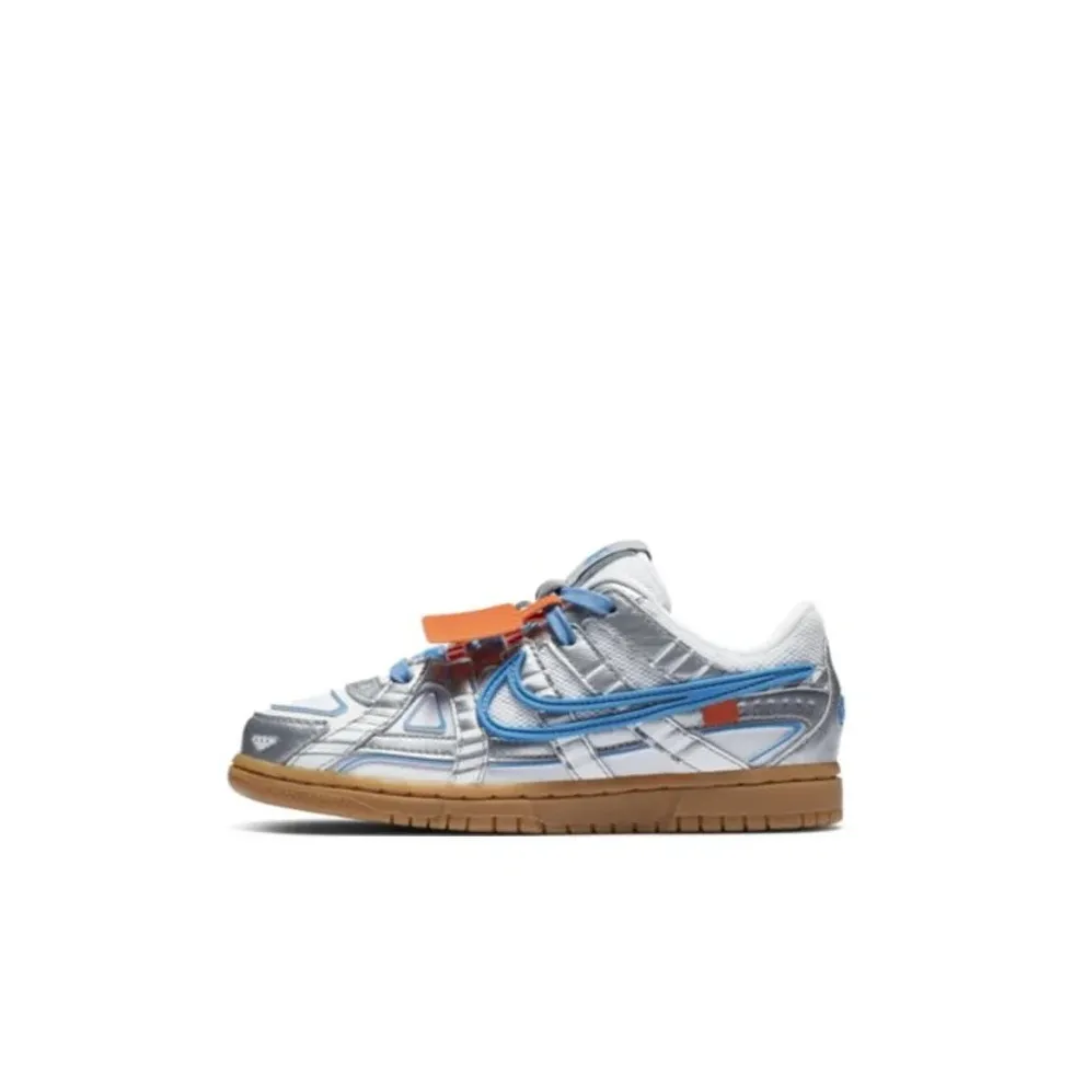 nike Rubber Dunk Детские Скейтбординги Низкий Топ Предшкола