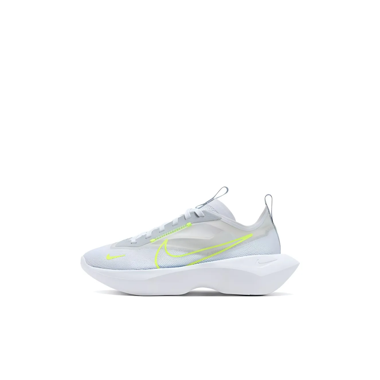 Nike Vista Lite Shock Absorbers Противоскользящий Устойчивый к истиранию Низкий Топ Casual Женский Синий Желтый