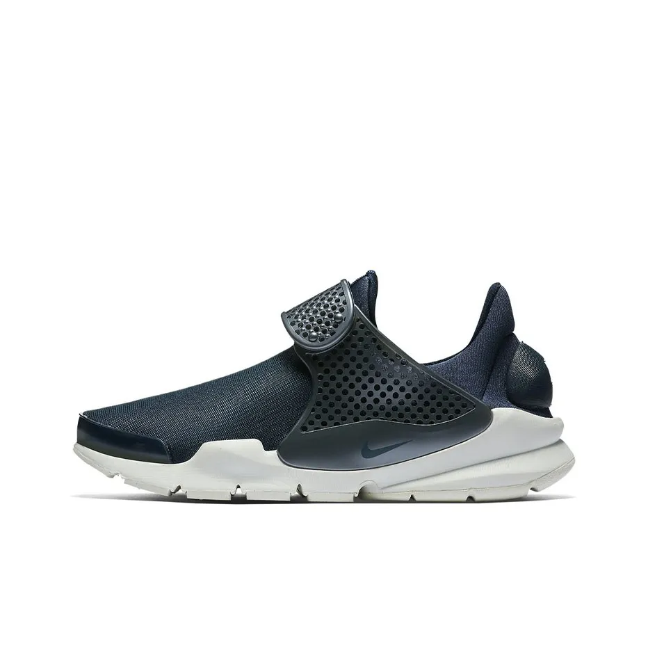 Nike Sock Dart Prm TXT Low Top Kids Lifestyle Shoes Blue White Teenagers