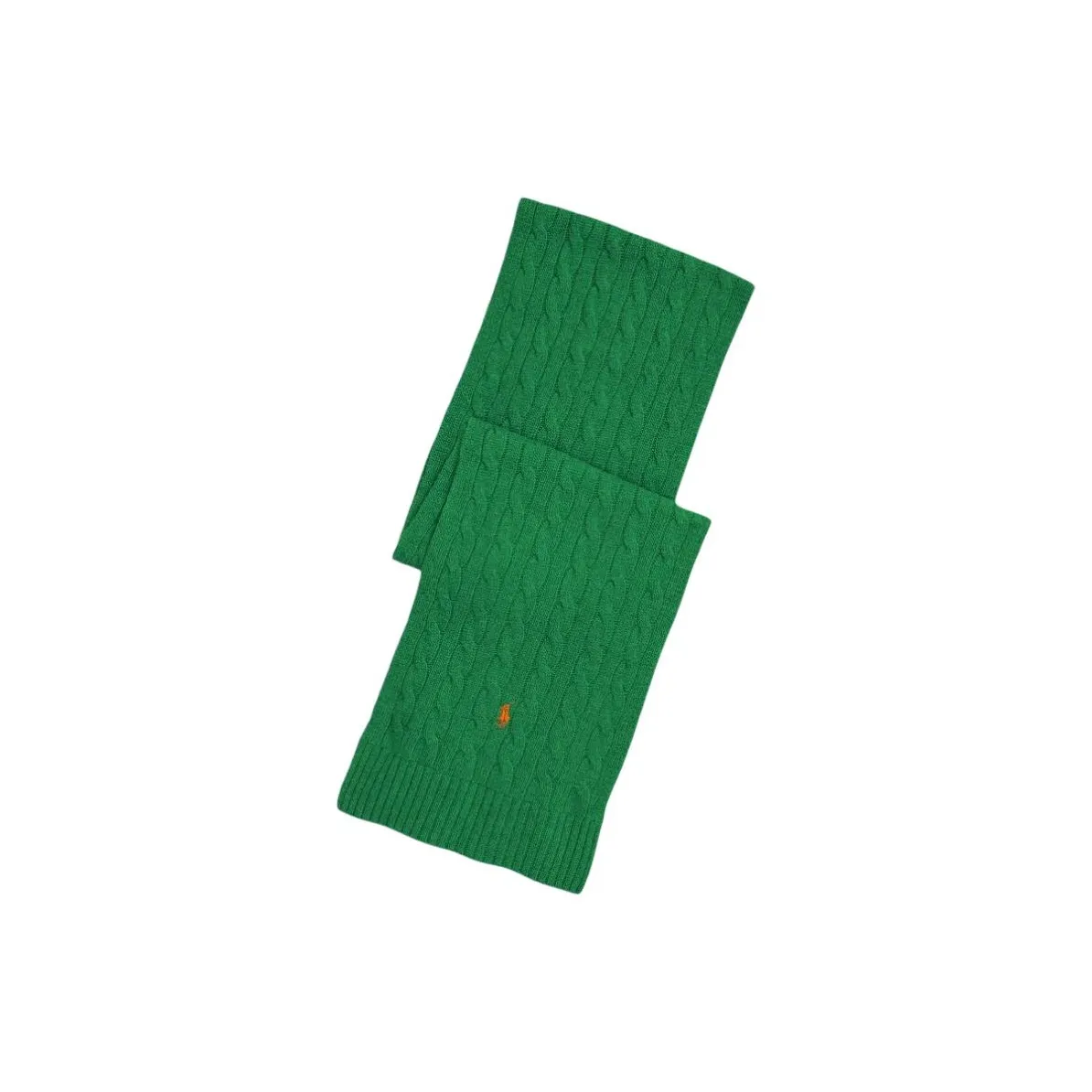 Polo Ralph Lauren Wool Nylon Knit Scarves Men's Green