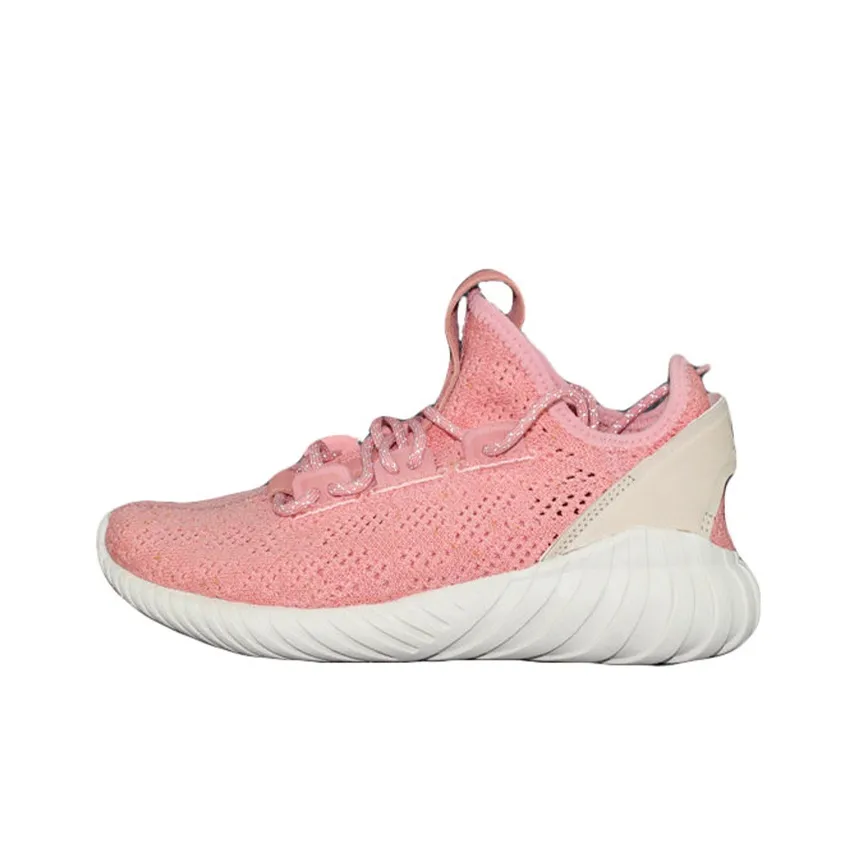 Adidas Originals Tubular Doom Sock Anti Slip And Wear Resistant Breathable Pink Teenagers