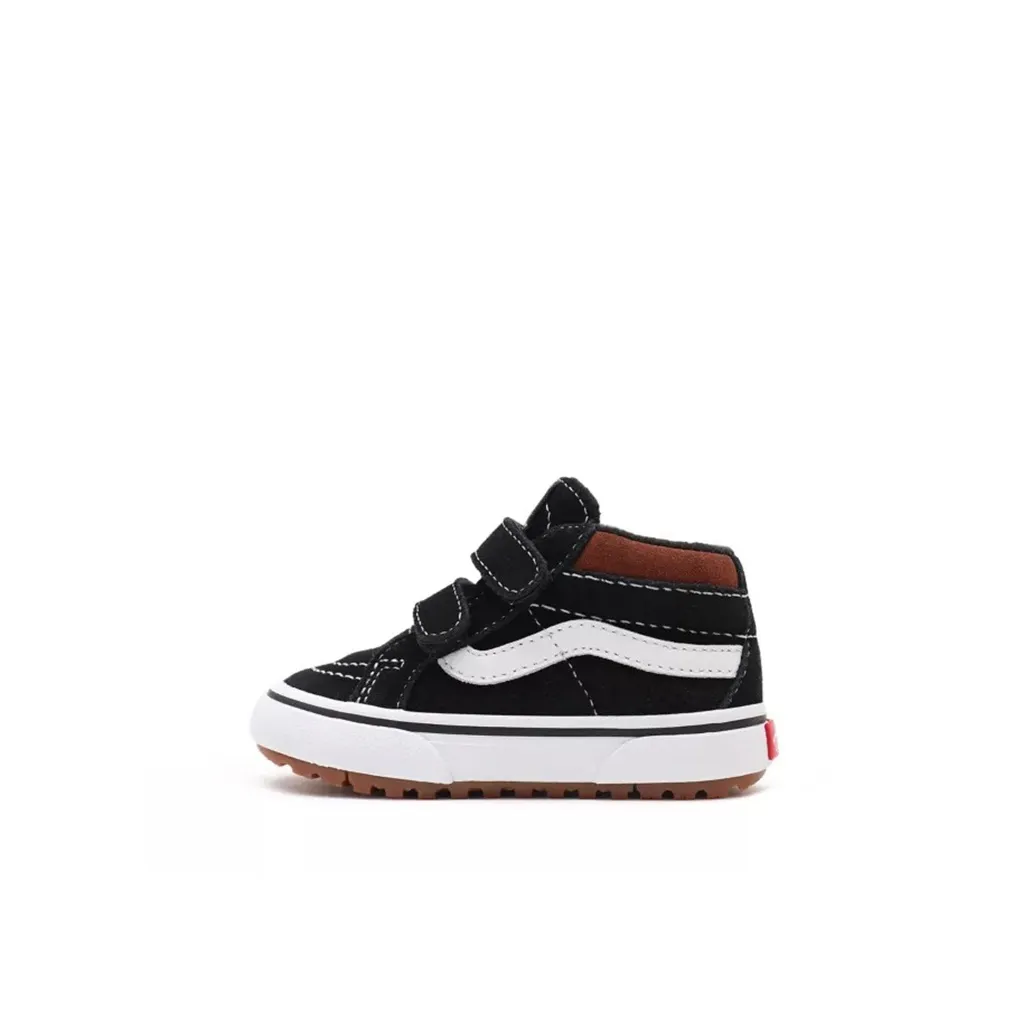 Vans SK8 Reissue MTE 1 MID Топ Обувь для малышей Черный белый Infant And Toddler