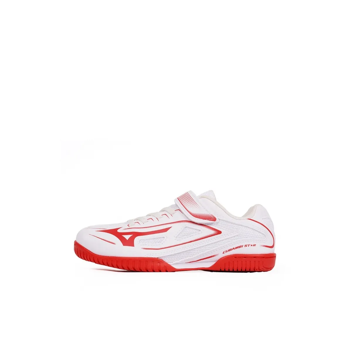 Mizuno Амортизация Износостойкий Низкий Топ Тренировочные Кроссовки для Детей Белый Красный Малыш