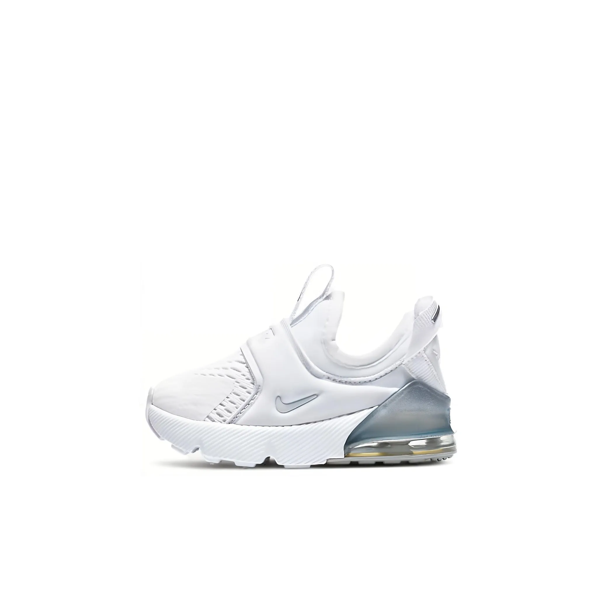Nike Air Max 270 Low Top Toddler Shoes White Gray Infant And Toddler
