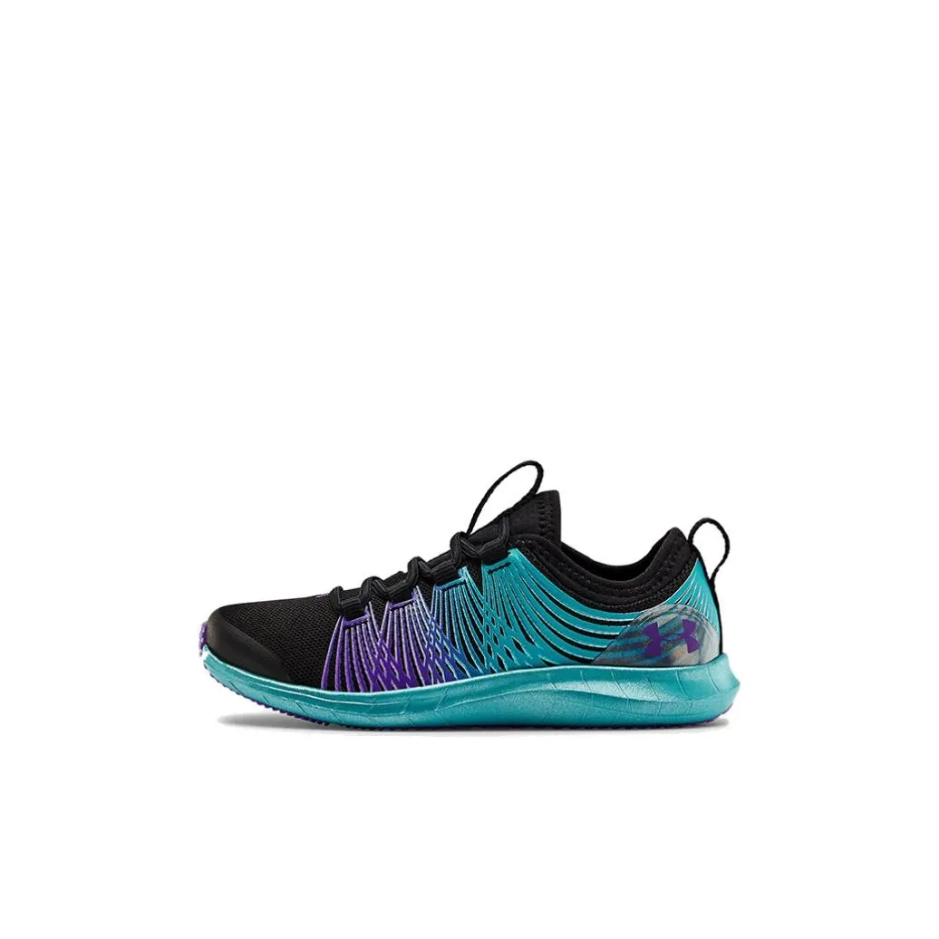 Under Armour Infinity 2 Low Top Kids' Running Shoes Black Blue Children Aged 3 7 Years Old