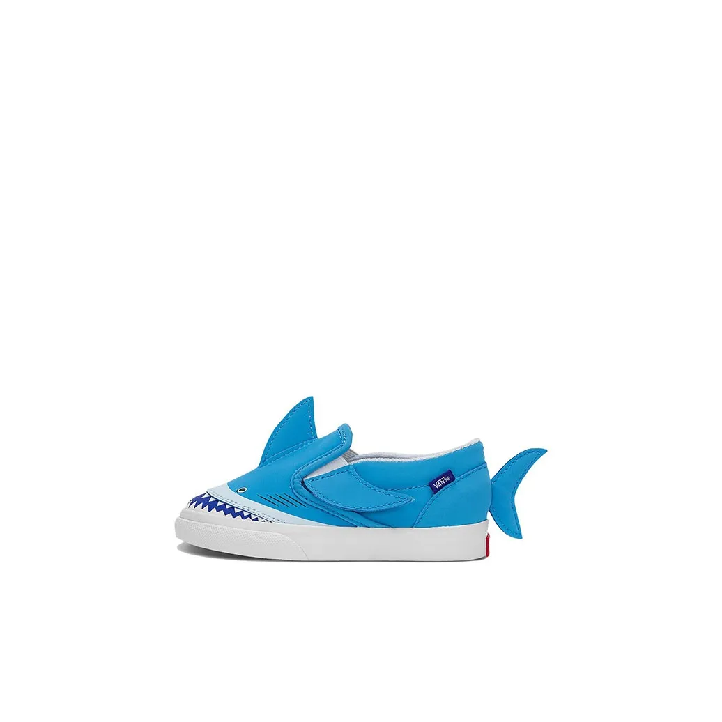 VANS V Low Топ Скейтборд Кроссовки Синие Белые Для Малышей и Детей Предприимчивых