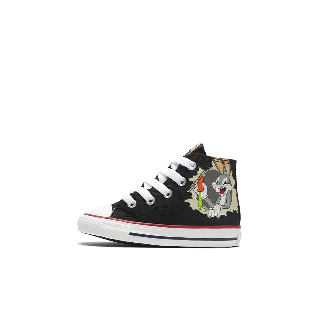 Bugs Bunny x Converse Chuck Taylor All Star High Топ Обувь для малышей Черный Infant And Toddler
