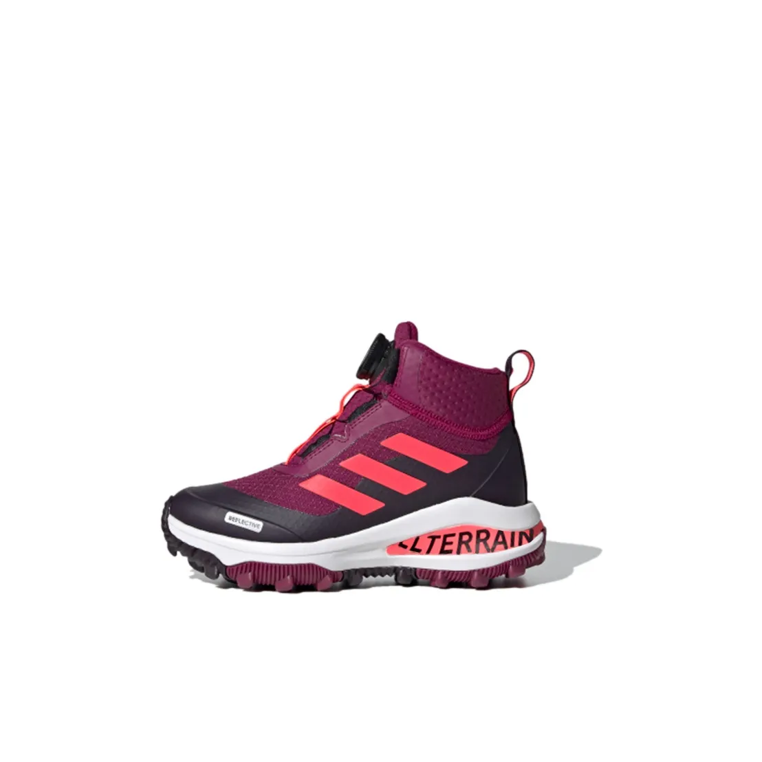 Adidas Fortarun Boa Atr Btw K Slip Resistant Anti Kick Crew Kids' Boots Fuchsia Kids'