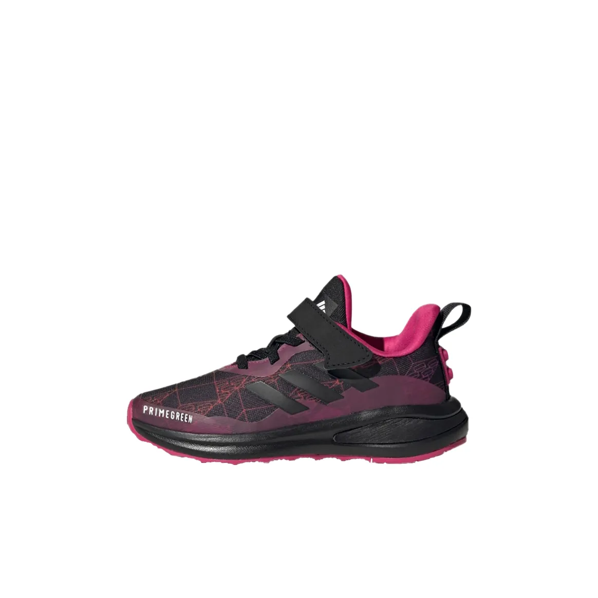 LEGO x Adidas Elastic Lace Top Strap Slip Resistant And Breathable Low Top Kids Lifestyle Shoes Black Red Kids'