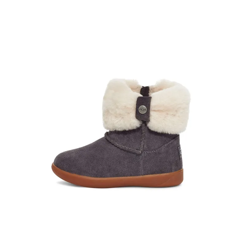 UGG Детские ботинки Фиолетово-серый для детей 3-7 лет