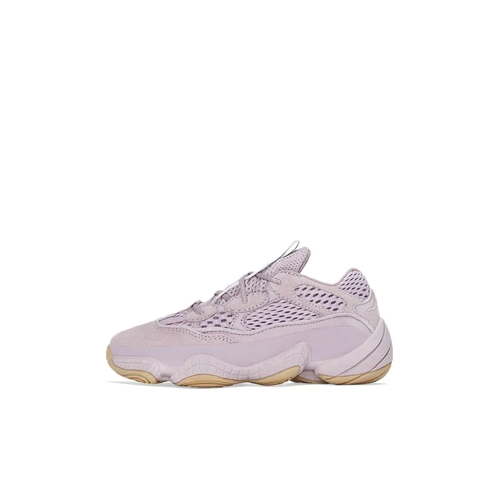 Adidas Originals Yeezy 500 Танос Мягкий Vision Low Топ KIDS Lifestyle Shoes Фиолетовый Children Возраст 3-7 лет