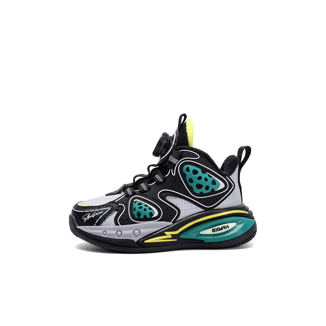 Binary Спортивная баскетбольная обувь с термическим эффектом амортизация противоскользящие детская обувь детская