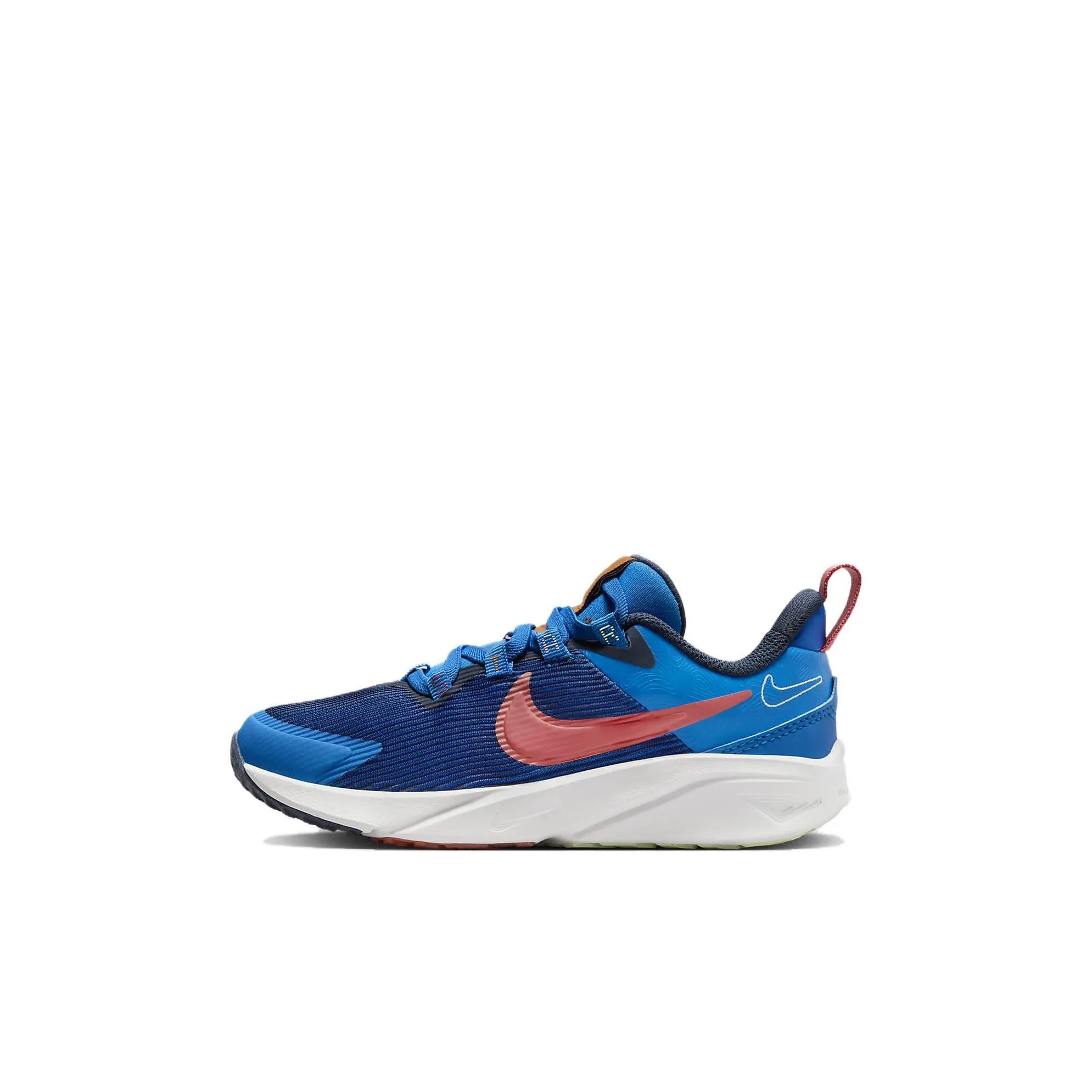 Nike Star Runner 4 Детские беговые кроссовки Низкий Топ Синий Для дошкольников