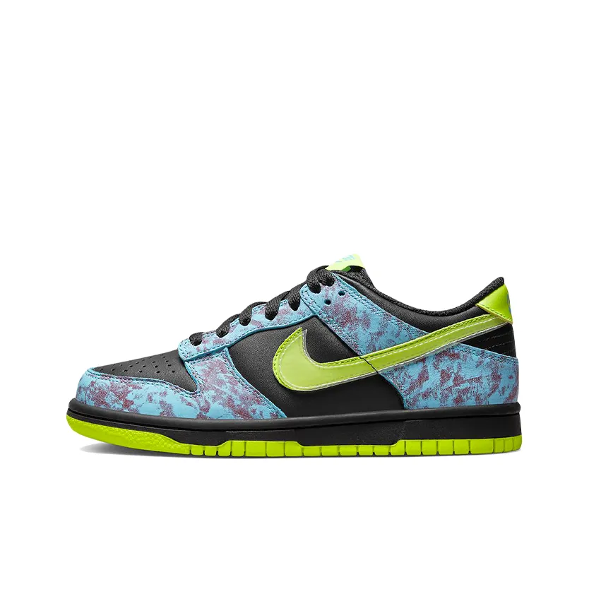 Nike shoes Dunk Low SE Acid Wash Baltic Blue Volt GS