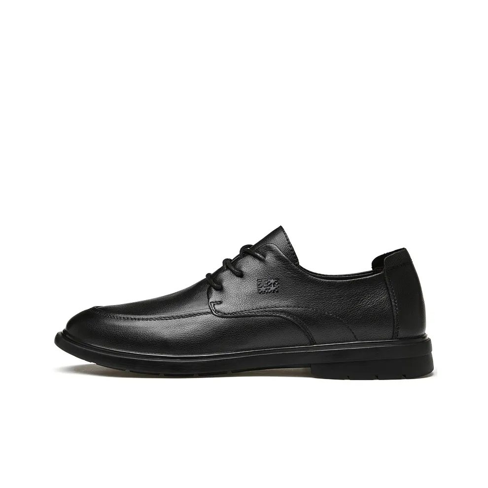 Mulinsen Men's Casual Shoes Men's Low Top Black/Black Cut Out