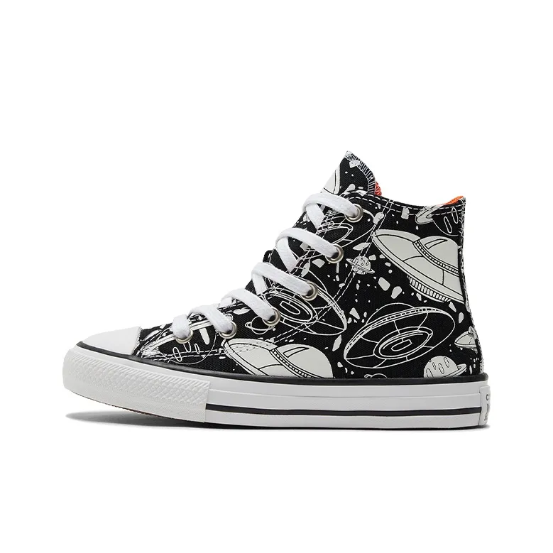 Конверс All Star Series CHUCK TAYLOR KIDS Кеды Белый Черный Подростки