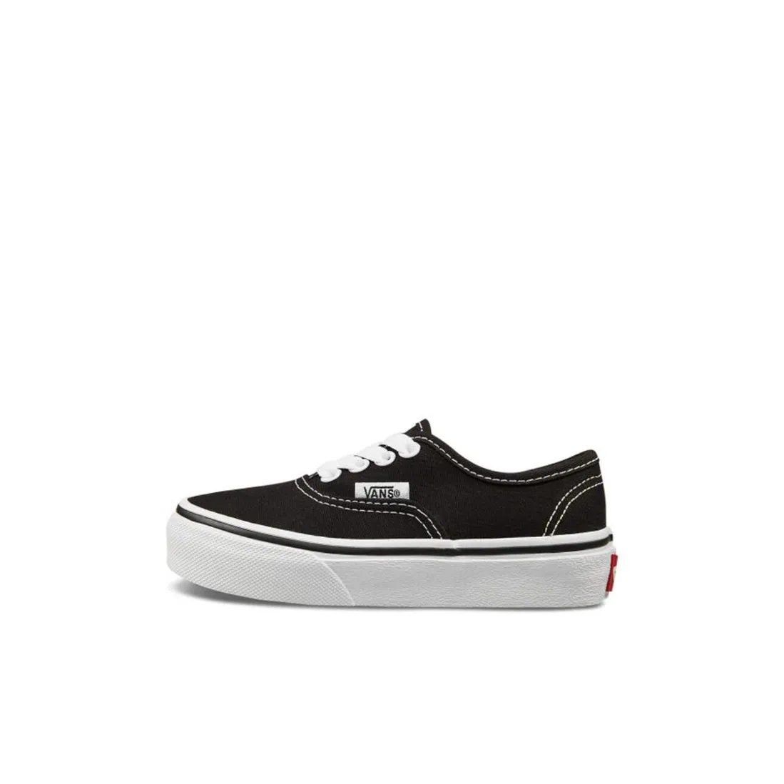 VANS Authentic Series Устойчивые к истиранию Поддержка Баланс Низкие Кеды Черные Дети 3-7 лет