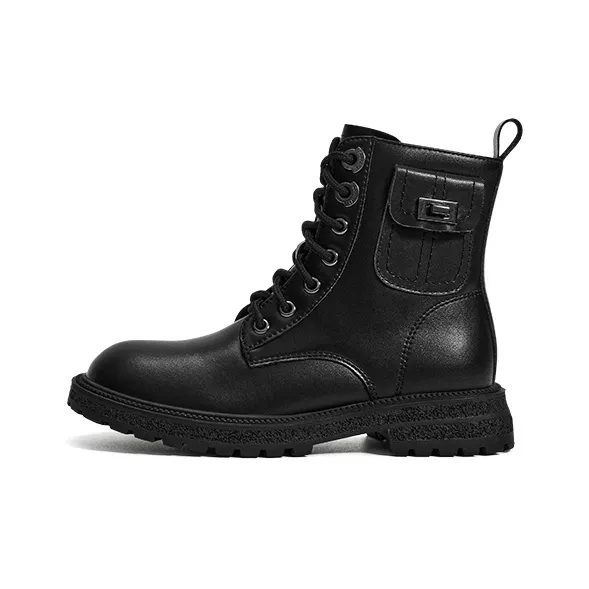 TARANISMETA Детские ботинки Черный Подростки