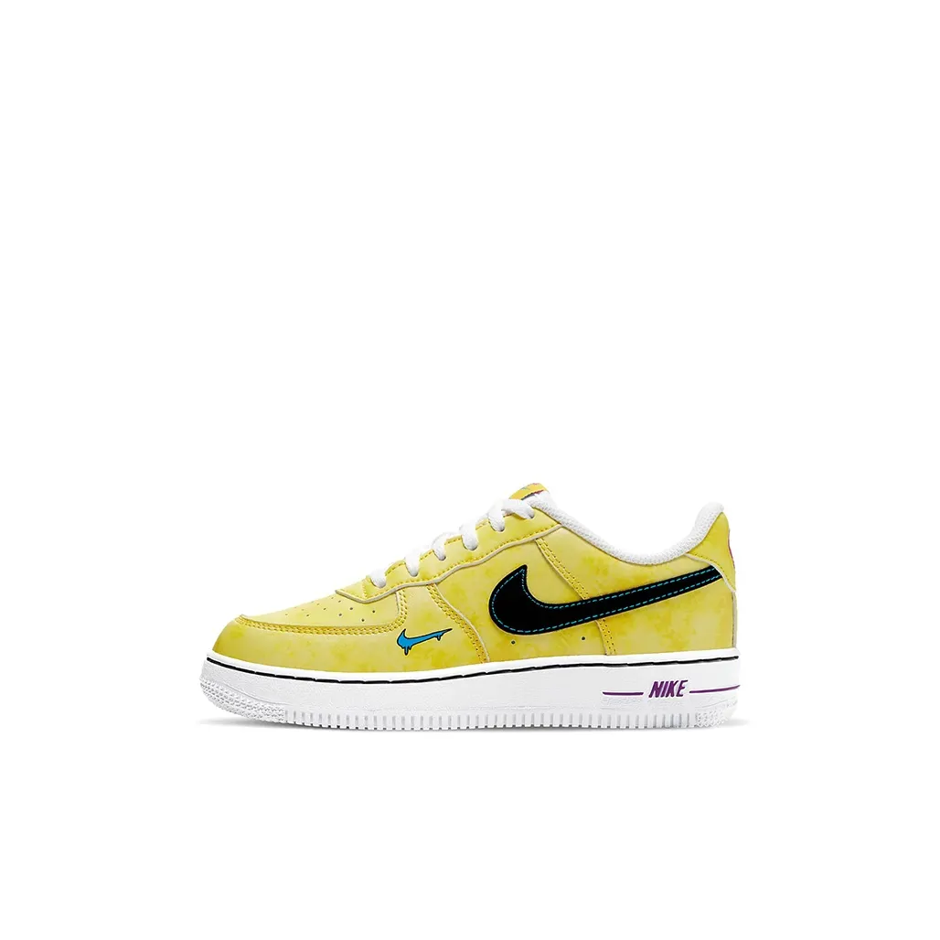 Nike Air FORCE 1 Детские Скейтбординги Низкий Топ Предшкола