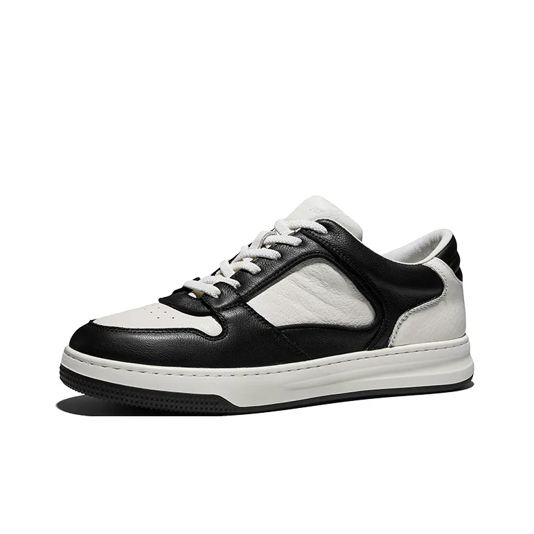 Hautton Jeans Low Топ Кроссовки для скейтбординга Мужской Черный Белый