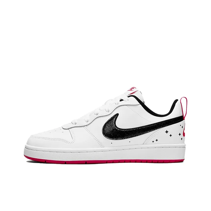 Nike Court Borough 2 SE White Very Berry GS