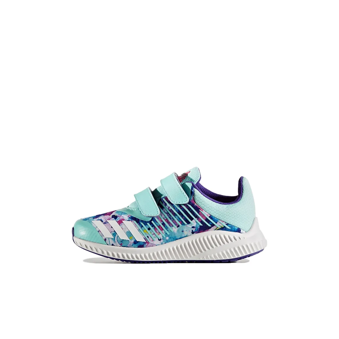 Adidas Fortarun Wide Cf K Abrasion Resistant Kids Lifestyle Shoes Light Blue Kids'