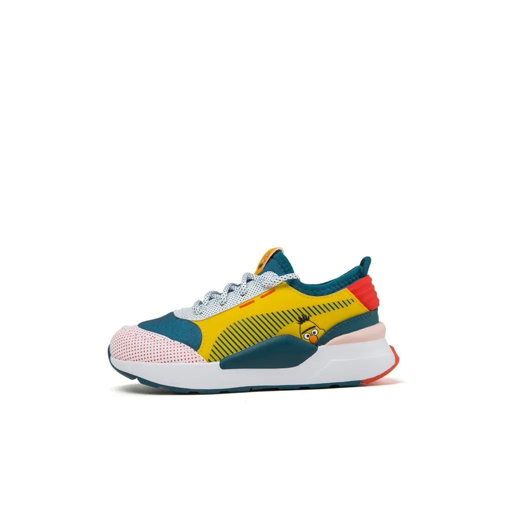 Seasame Street X PUMA RS 0 Улица Сезам 50 Kids Lifestyle Shoes Белый желтый Детские 3-7 лет