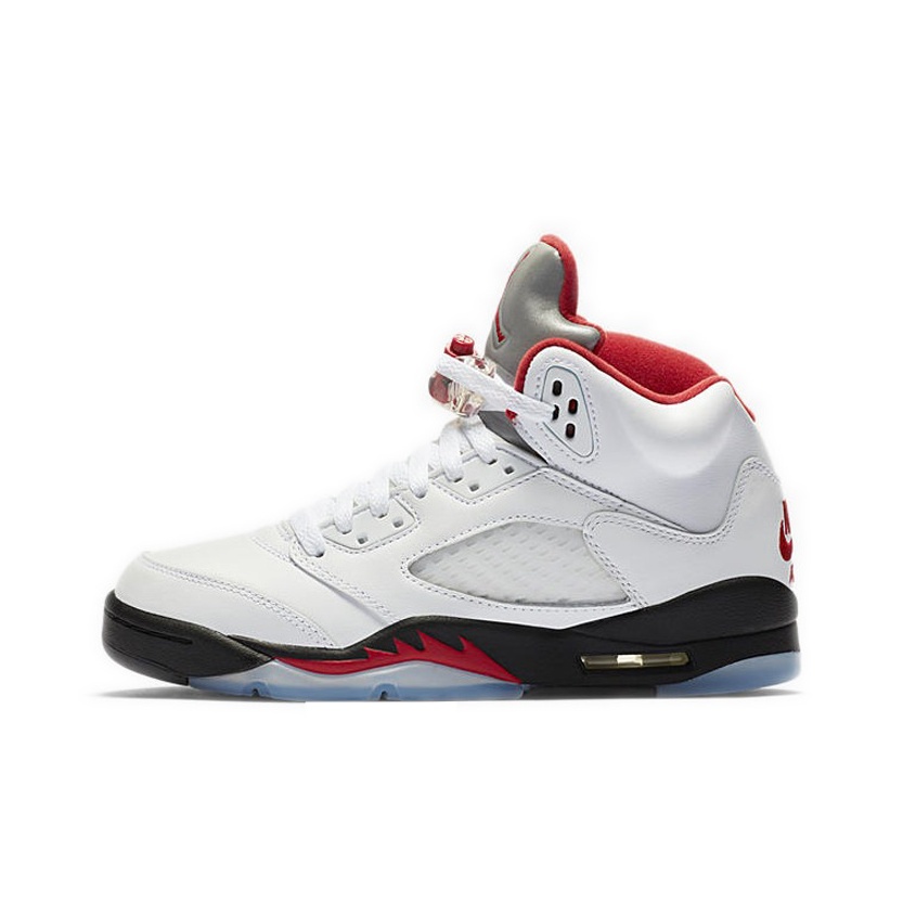 jordan 5 fire red 2020 real vs fake