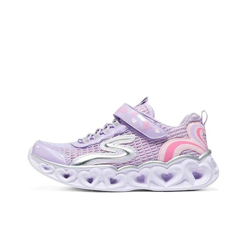 Skechers Heart Lights Kids Lifestyle Shoes Teenagers