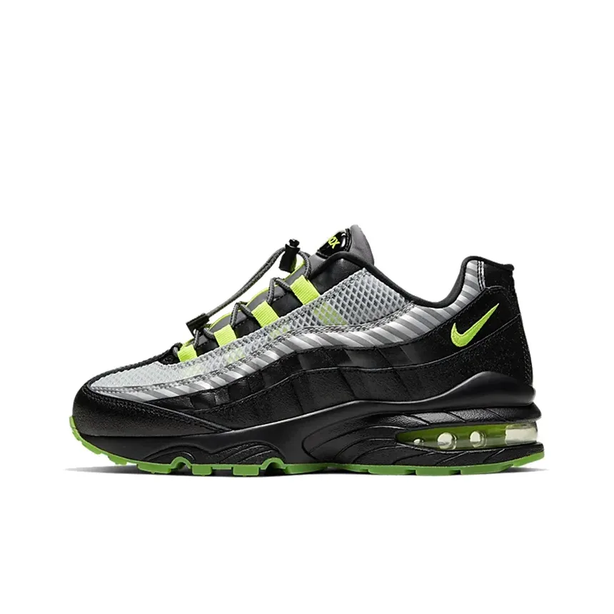 Nike Air Max 95 Black Gunsmoke Volt GS
