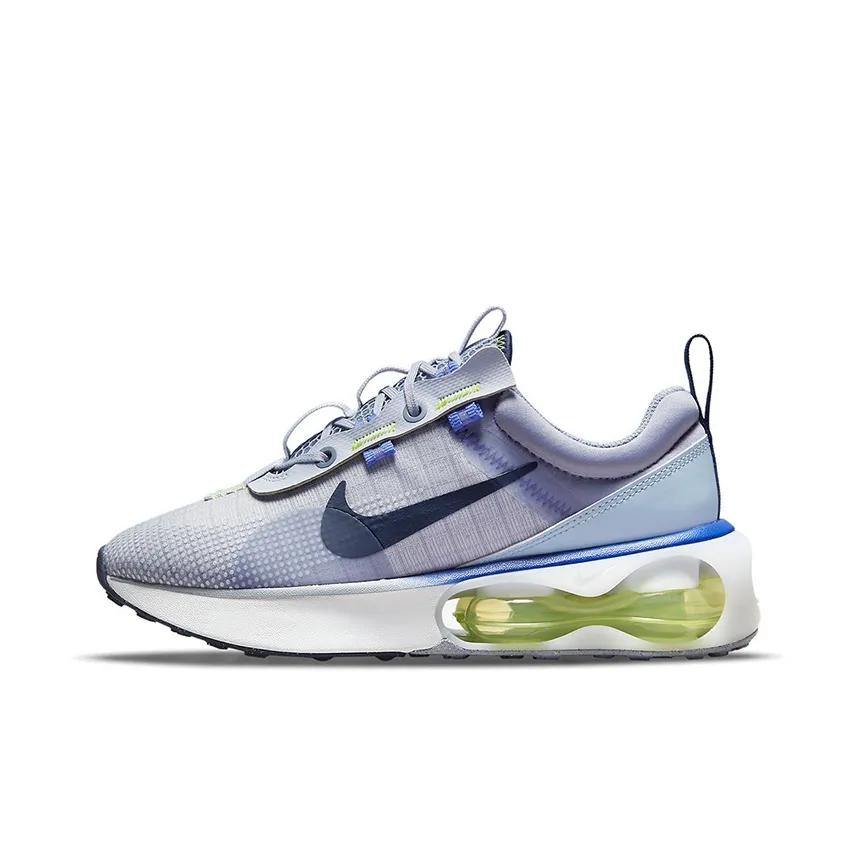 Nike Air Max 2021 Амортизация Износостойкий Низкий Топ KIDS Лайфстайл Обувь Синий