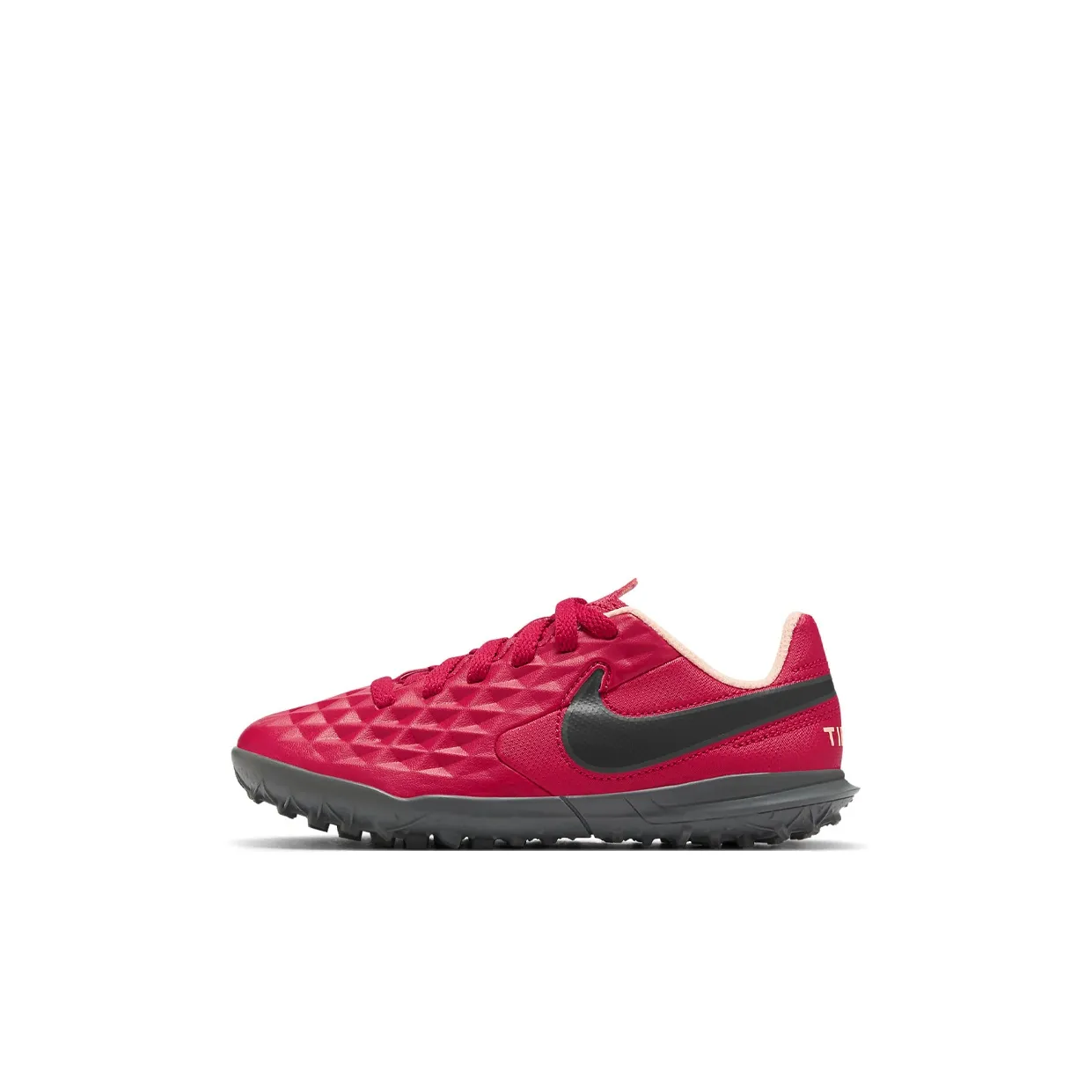 Nike Tiempo Legend 8 Low Top Kids' Soccer Shoes Red Black Kids'