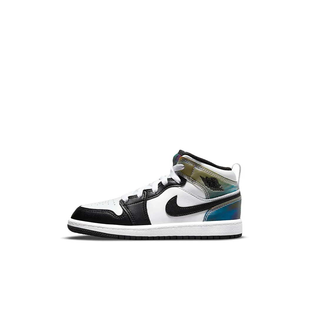 Jordan Air Jordan 1 Детские баскетбольные кроссовки MID Топ Pre School