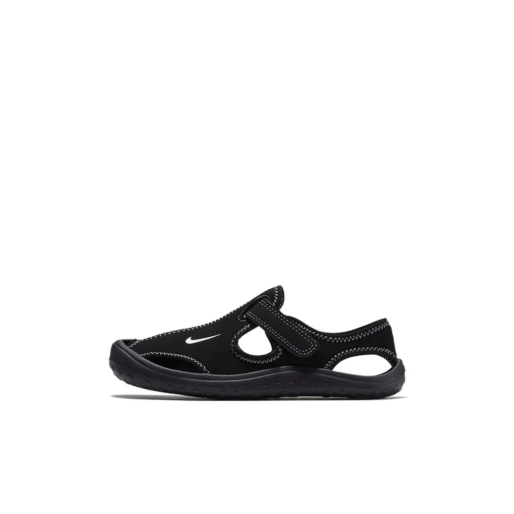 Nike Sunray Protect детские сандалии черного цвета для детей 3-7 лет