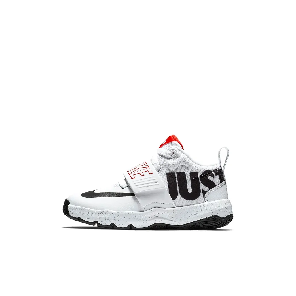 Nike Team Hustle D 8 Детские баскетбольные кроссовки Low Топ Пре-школа