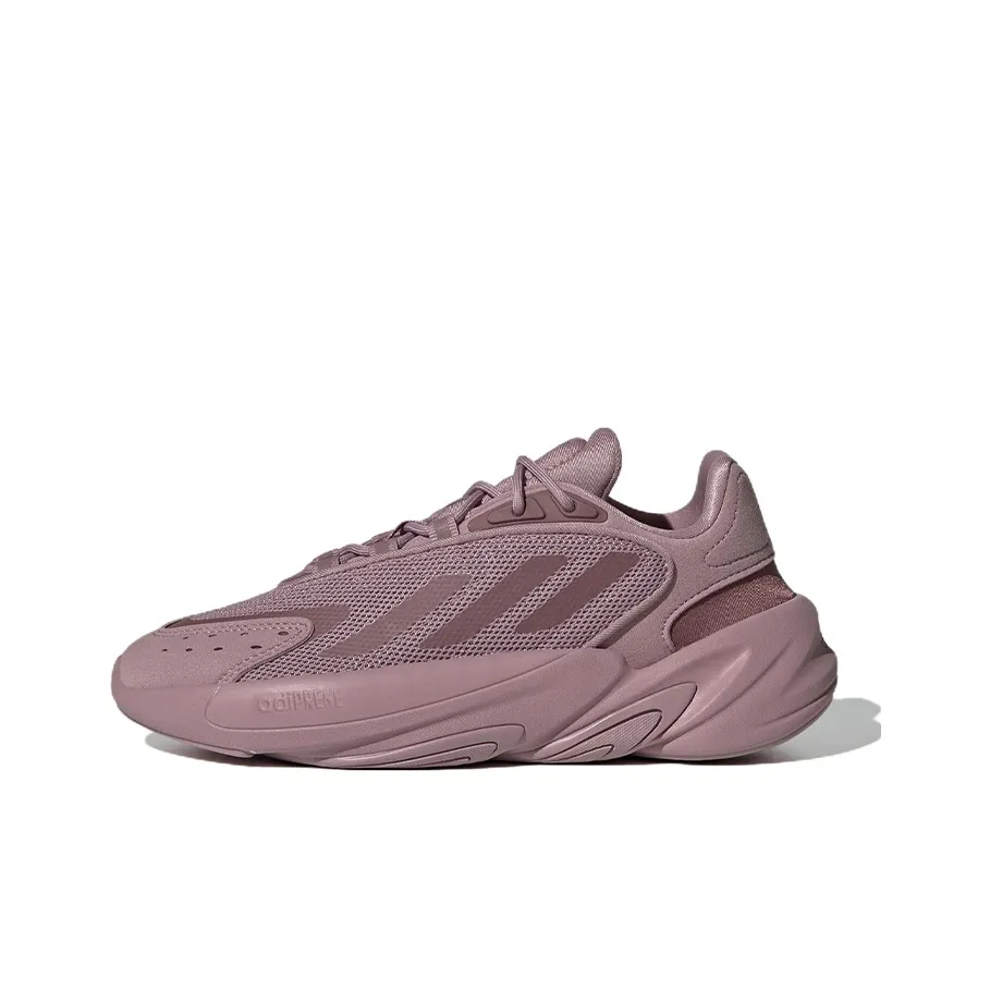 Adidas Originals Ozelia J Slip-resistant Abrasion-resistant Low Top Спортивная Повседневная Обувь Фуксия Подростки
