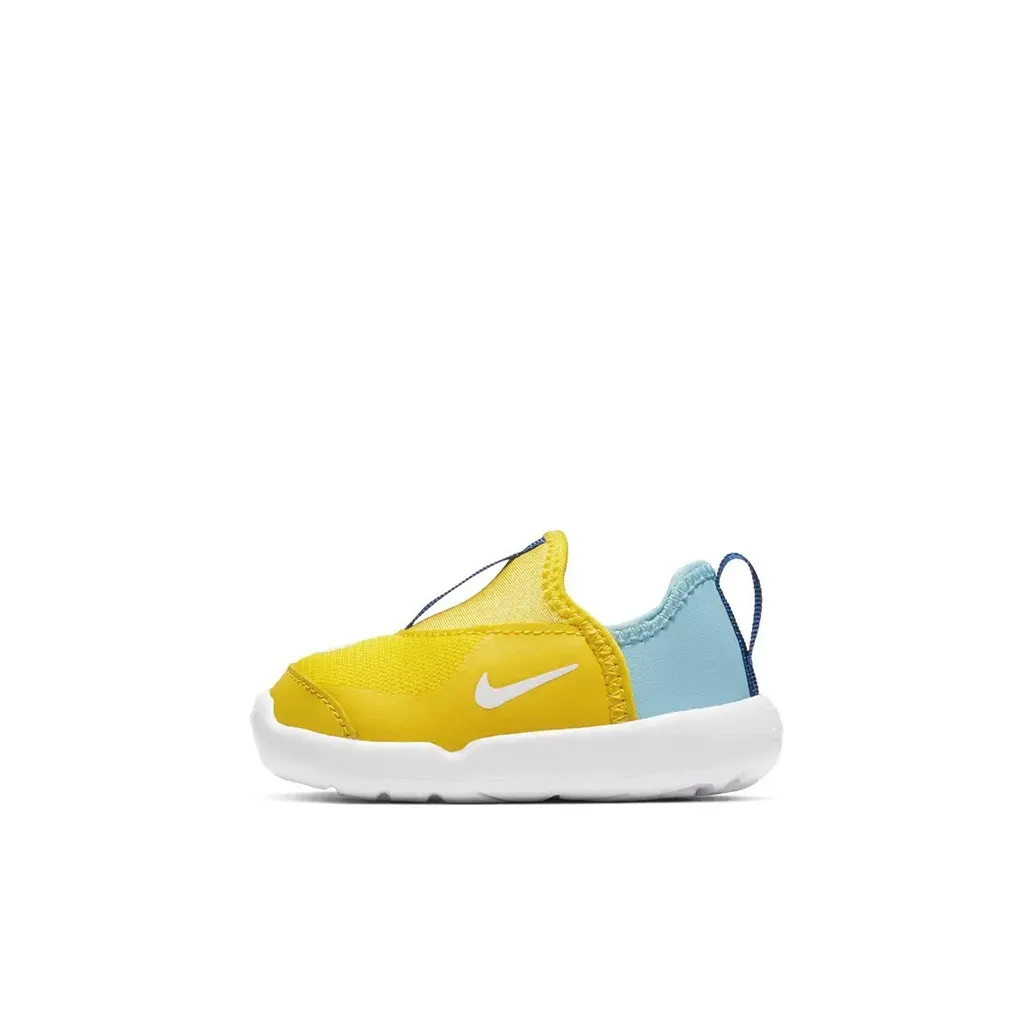 Nike Lil' Swoosh Low Топ Беговые кроссовки Желто-синий Infant и Toddler