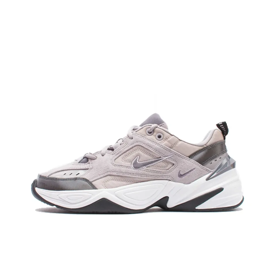 Nike M2K Tekno Серый Slip-Resistant Увеличение Высоты Низкие Кеды Kids Lifestyle Shoes Серый Подростки