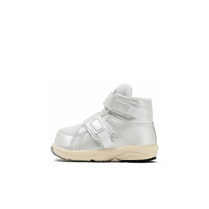 Asics GD.Walkerbaby Hi Высокий Топ Обувь для малышей Серебряный Infant и Toddler