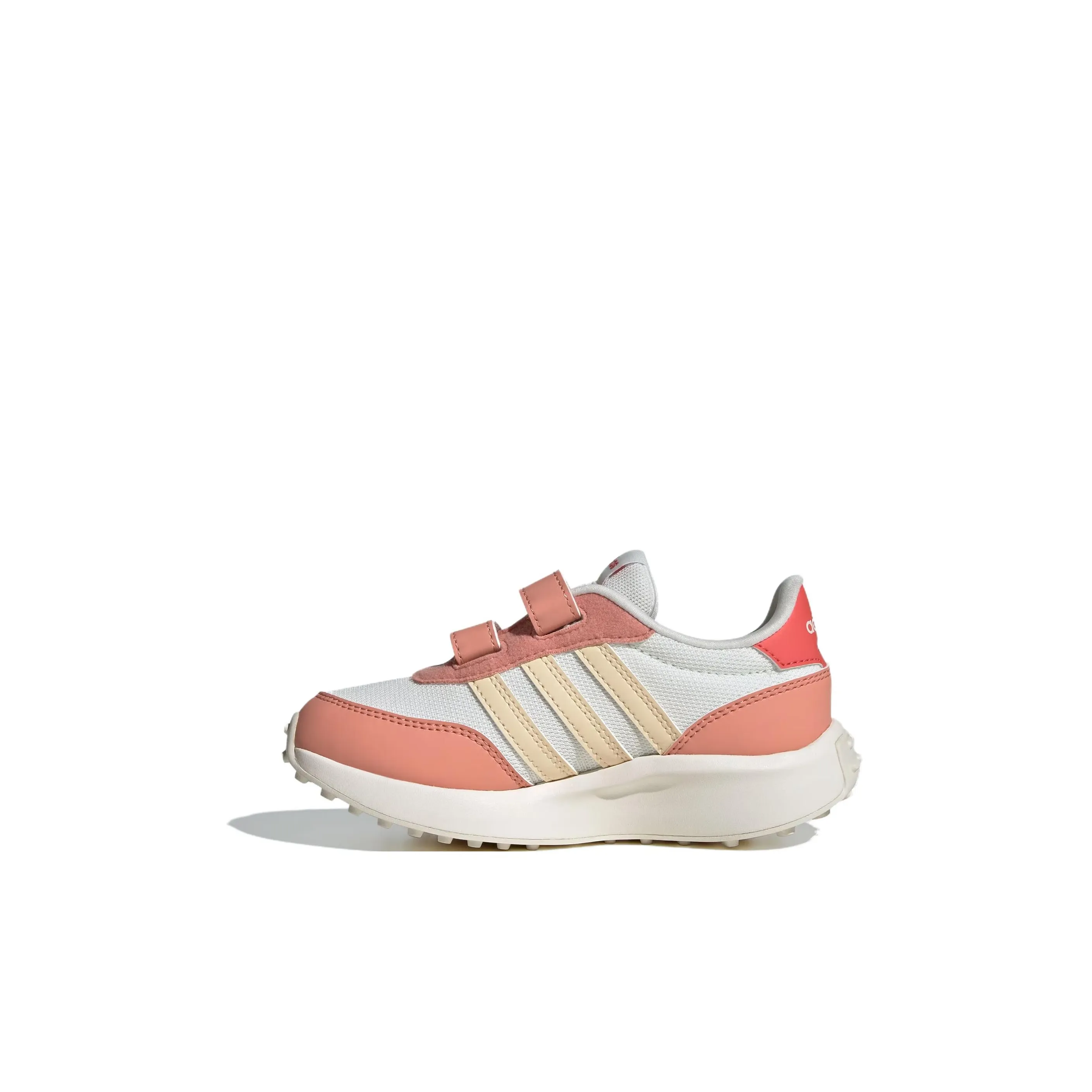 ADIDAS NEO Run 70S Амортизация Износостойкий Низкий Топ KIDS Лайфстайл Обувь Розовый Белый Детский
