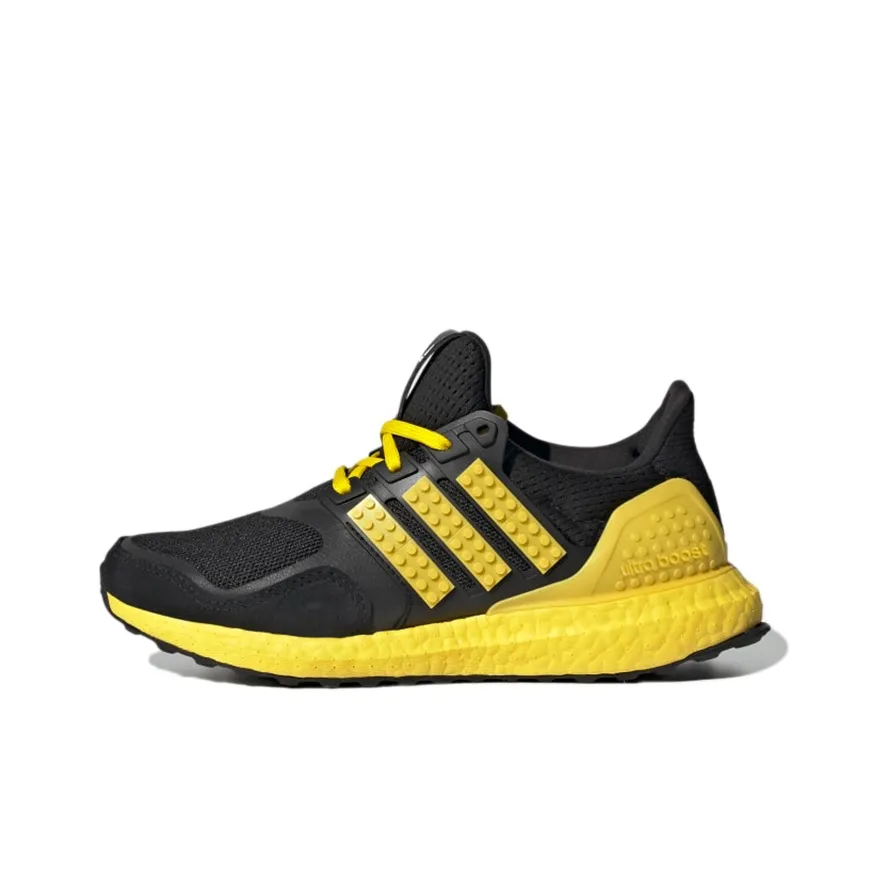 LEGO x Adidas ULT J Slip Resistant Shock Absorbers Low top Kids' Running Shoes Lemon Teenagers