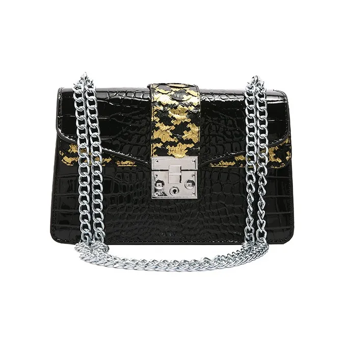 NOMK ПУ (полиуретан) с синтетической кожей сумка через плечо женская черный красный синий зеленый коричневый